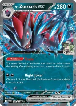POKEMON N's Zoroark Ex (098/159) [Scarlet & Violet: Journey Together]