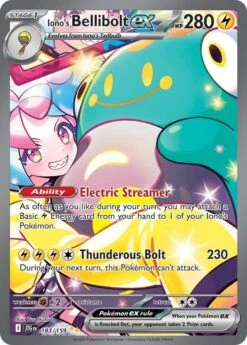 POKEMON Iono's Bellibolt Ex (183/159) [Scarlet & Violet: Journey Together]