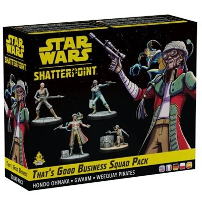 Star Wars: Shatterpoint: That's Good Business Squad Pack Star Wars: Shatterpoint: That's Good Business Squad Pack -Blackknight Games Sales ATOSWP10 B