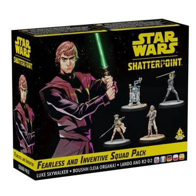 Star Wars: Shatterpoint: Fearless and Inventive Squad Pack Star Wars: Shatterpoint: Fearless And Inventive Squad Pack -Blackknight Games Sales ATOSWP22 B