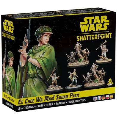 Star Wars: Shatterpoint: Ee Chee Wa Maa! Squad Pack Star Wars: Shatterpoint: Ee Chee Wa Maa! Squad Pack -Blackknight Games Sales ATOSWP27 B