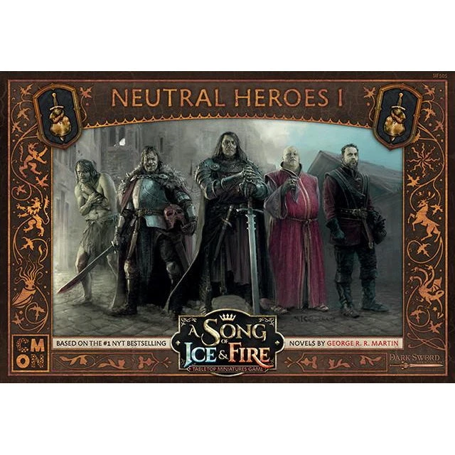 Song of Ice & Fire: Neutral Heroes 1 Song Of Ice & Fire: Neutral Heroes 1 -Blackknight Games Sales Avatar ASOIF NeutralHeroes1