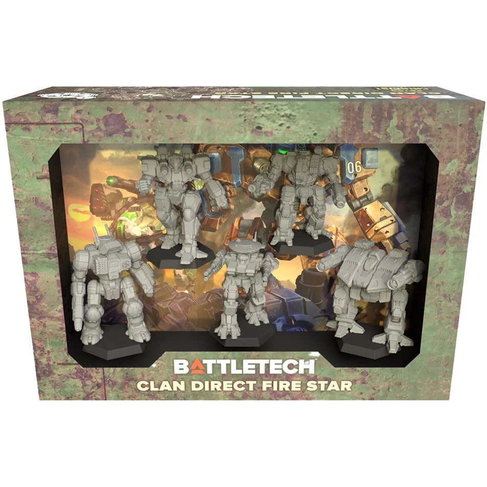Battletech: Clan Direct Fire Star Battletech: Clan Direct Fire Star -Blackknight Games Sales BattletechFireStar