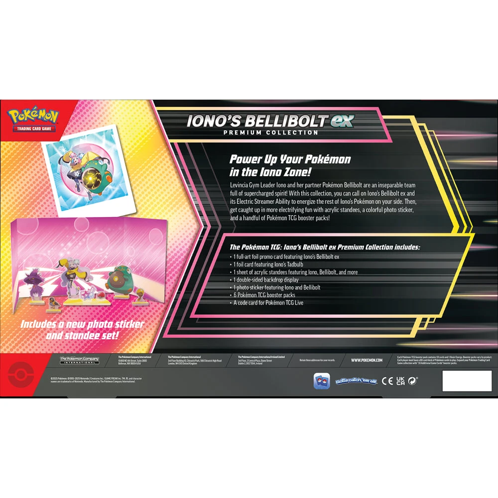 Pokemon: Premium Collection - Iono's Bellibot EX Pokemon: Premium Collection - Iono's Bellibot EX -Blackknight Games Sales BellibotPremiumCollection2