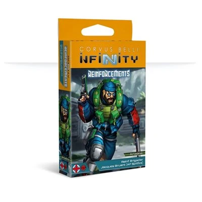 Infinity: Ariadna Reinforcements: Brigadier Jacques Bruant Infinity: Ariadna Reinforcements: Brigadier Jacques Bruant -Blackknight Games Sales COR281136 1081 2 B