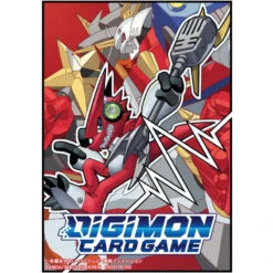 Digimon Sleeves: 2022 - Shoutmon & OmegaShoutmon (60 Pack)