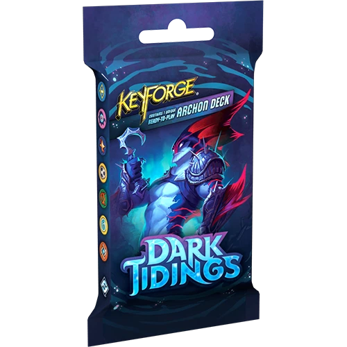 Keyforge: Dark Tidings Archon Deck Keyforge: Dark Tidings Archon Deck -Blackknight Games Sales DarkTidingsArchonDeck