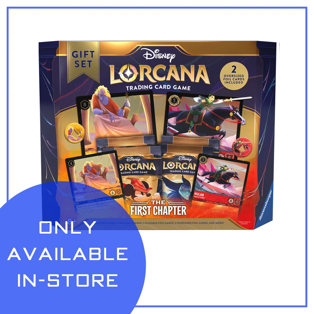 (IN-STORE ONLY) Lorcana: The First Chapter - Gift Set (IN-STORE ONLY) Lorcana: The First Chapter - Gift Set -Blackknight Games Sales FCGiftSetISO