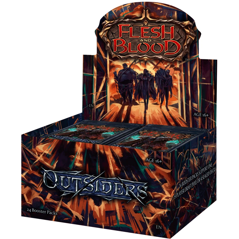 Flesh & Blood: Outsiders Booster Box Flesh & Blood: Outsiders Booster Box -Blackknight Games Sales FaB
