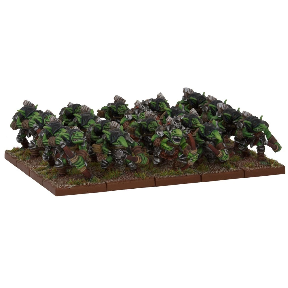 Kings of War: Goblin Army Kings Of War: Goblin Army -Blackknight Games Sales Goblin Mega Army1