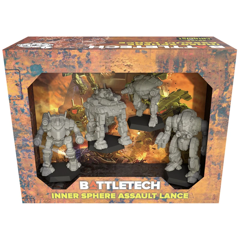 Battletech: Inner Sphere Assault Lance - Forcepack Battletech: Inner Sphere Assault Lance - Forcepack -Blackknight Games Sales InnerSphereAssaultLance