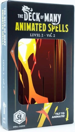 Animated Deck Of Many: Spells Lvl 2 (Vol. 2)