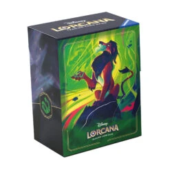 (IN-STORE ONLY) Lorcana Deck Box: Azurite Sea - Scar -Blackknight Games Sales LORASdeckbox scar2 d088da1a 7c0e 4892 b6d0 498143d2b847