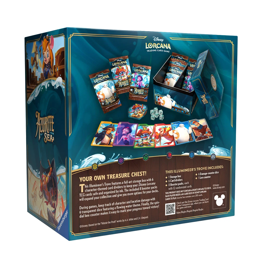 (IN-STORE ONLY) Lorcana: Azurite Sea Illumineer's Trove (IN-STORE ONLY) Lorcana: Azurite Sea Illumineer's Trove -Blackknight Games Sales LORASillumineer strove2 66e5715c c9e2 45cd 8fc1 d2c900e312be