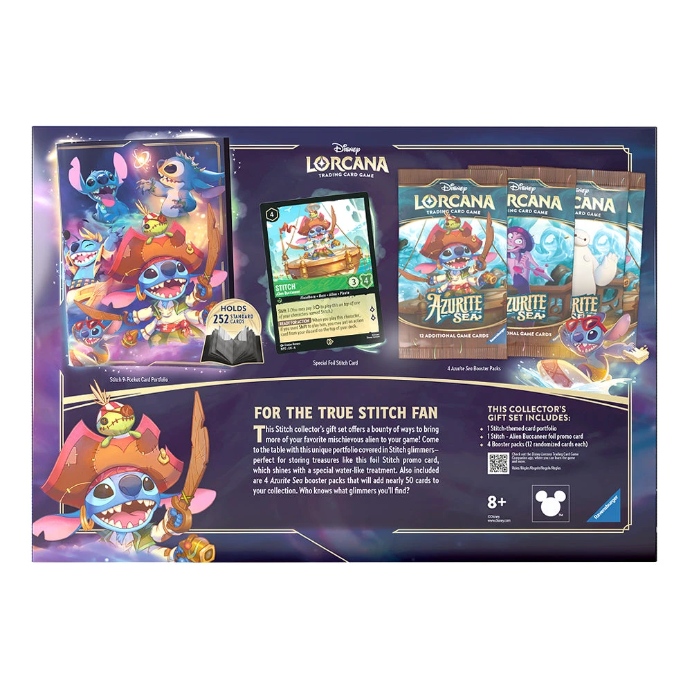 (IN-STORE ONLY) Lorcana: Azurite Sea Stitch Collector's Gift Set (IN-STORE ONLY) Lorcana: Azurite Sea Stitch Collector's Gift Set -Blackknight Games Sales LORASstitchcollector sgiftset2 e87a12a1 59f7 4c13 ac1a 3554bafba1f1