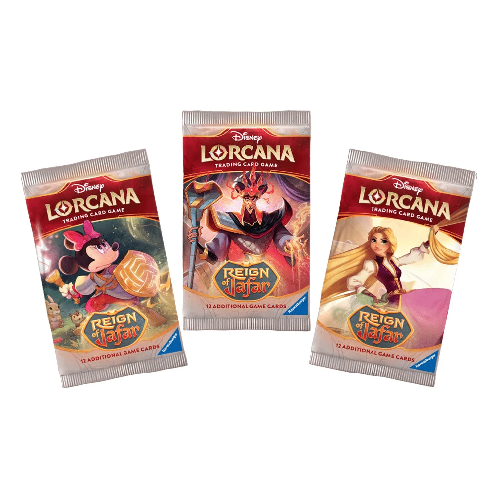(IN-STORE ONLY) Lorcana: Reign of Jafar Booster Pack (IN-STORE ONLY) Lorcana: Reign Of Jafar Booster Pack -Blackknight Games Sales LORreignofjafarboosterpack