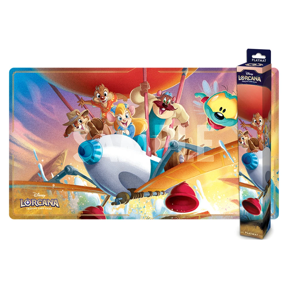 (IN-STORE ONLY) Lorcana: Reign of Jafar Playmat - Rescue Rangers (IN-STORE ONLY) Lorcana: Reign Of Jafar Playmat - Rescue Rangers -Blackknight Games Sales LORreignofjafarplaymat rescuerangers