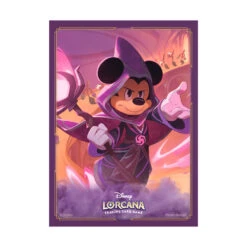 (IN-STORE ONLY) Lorcana: Reign Of Jafar Sleeves - Mickey -Blackknight Games Sales LORreignofjafarsleeves mickey2