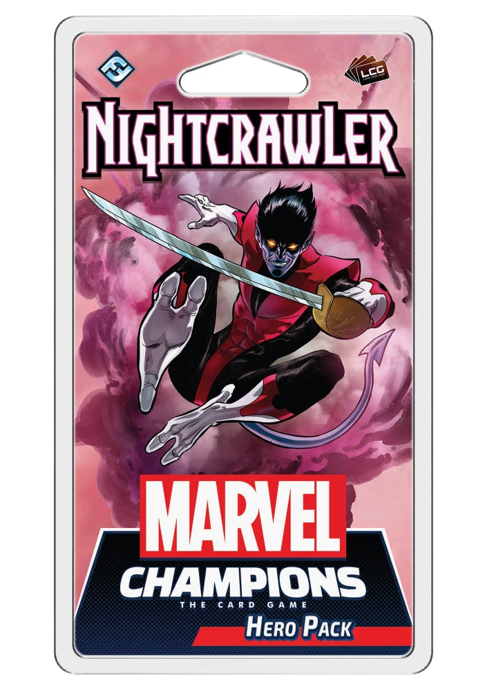 Marvel Champions: Hero Pack - Nightcrawler Marvel Champions: Hero Pack - Nightcrawler -Blackknight Games Sales MARVEL CHAMPIONS THE CARD GAME NIGHTCRAWLER ENGLISH 0841333124571