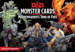 D&D Monster Cards: Mordenkainen's Tome Of Foes
