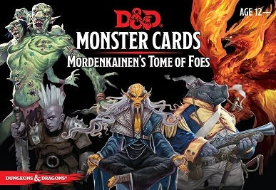 D&D Monster Cards: Mordenkainen's Tome of Foes D&D Monster Cards: Mordenkainen's Tome Of Foes -Blackknight Games Sales Mordenkeinan