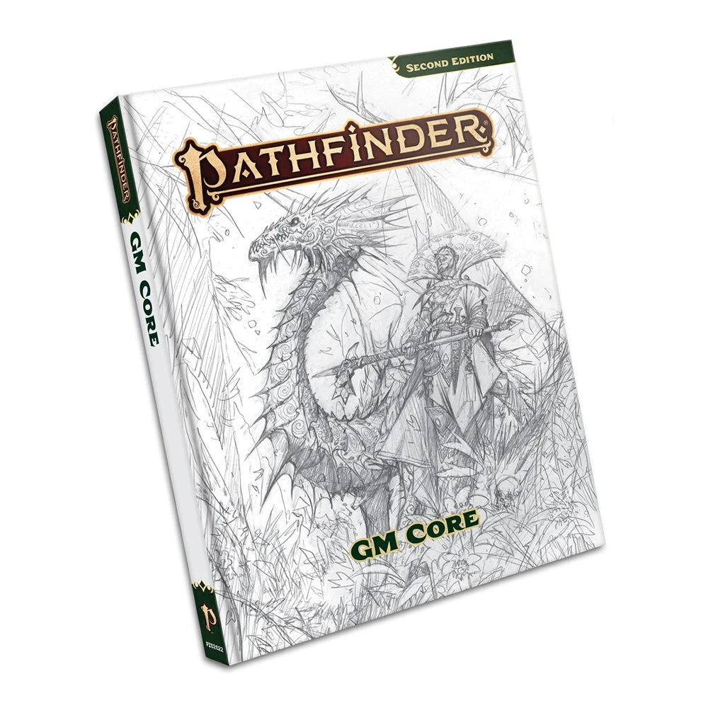 Pathfinder 2E: GM Core - Sketch Cover (Remaster) Pathfinder 2E: GM Core - Sketch Cover (Remaster) -Blackknight Games Sales PF2Egmcoresketch
