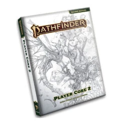 Pathfinder 2E: Player Core 2 - Sketch Cover (Remaster)