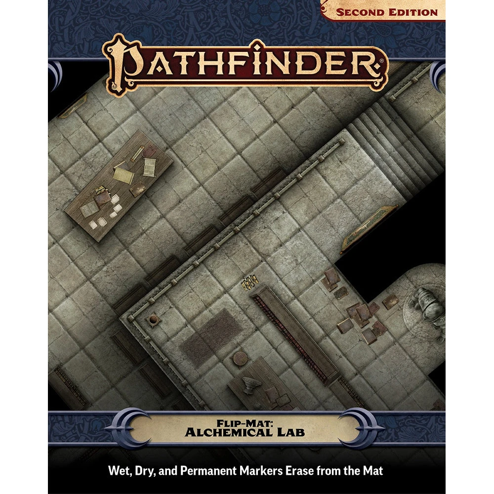 Pathfinder: Flip-Mat - Alchemical Lab Pathfinder: Flip-Mat - Alchemical Lab -Blackknight Games Sales PFFlipmatAlchemicalLab