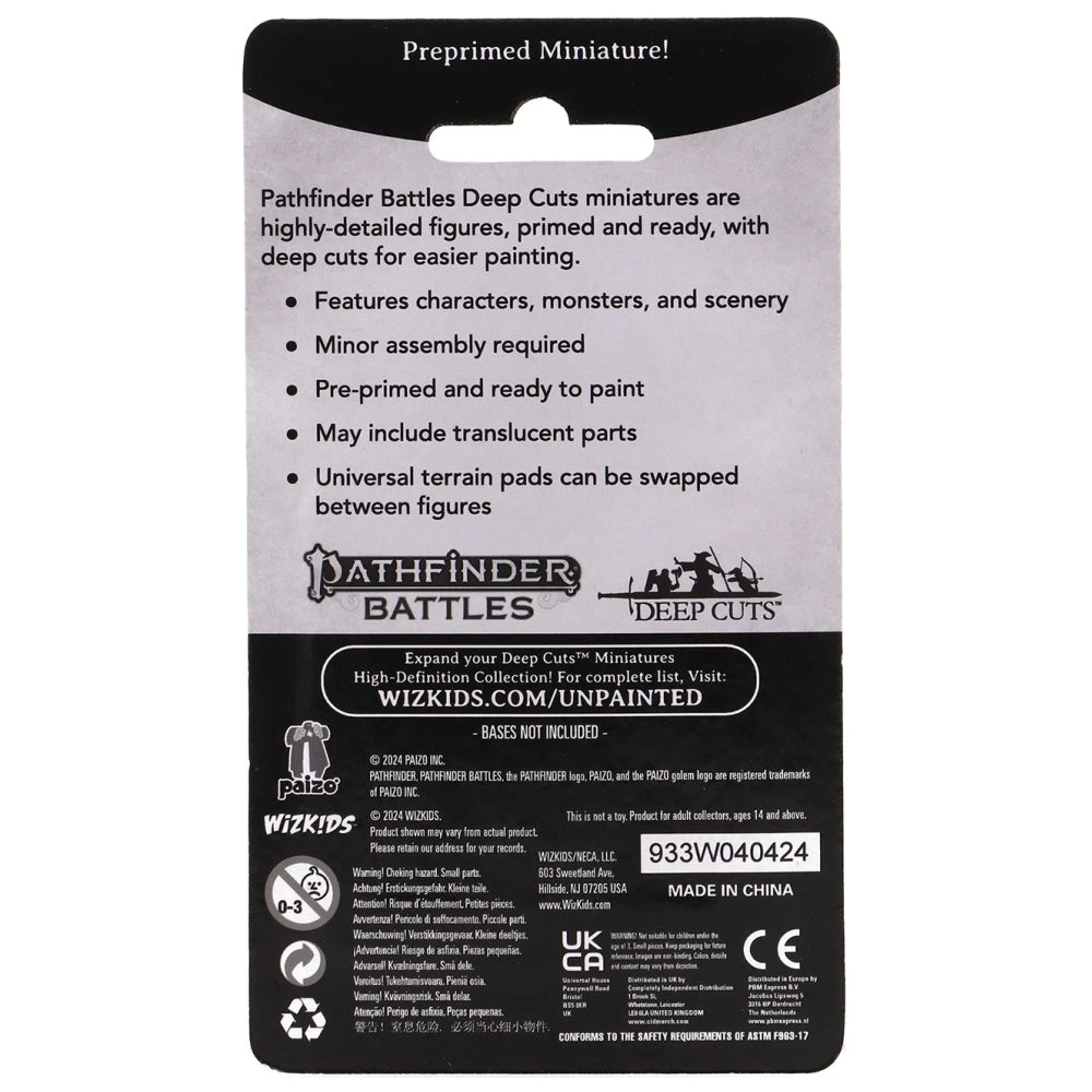 Pathfinder Minis: Female Halfling Magus Low-Level (Unpainted) (WV23) Pathfinder Minis: Female Halfling Magus Low-Level (Unpainted) (WV23) -Blackknight Games Sales PFfemalehalflingmaguslowlevel2