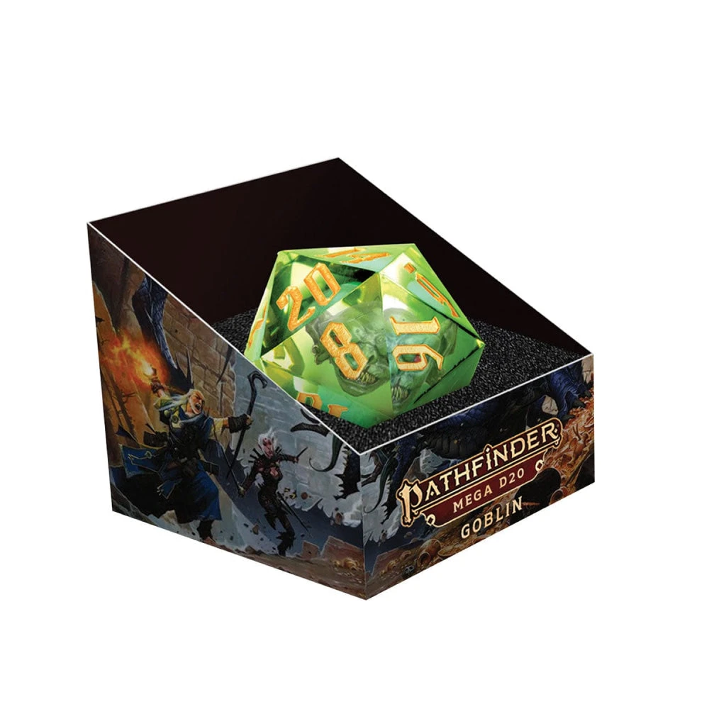 Pathfinder Mega D20: Goblin (FanRoll) Pathfinder Mega D20: Goblin (FanRoll) -Blackknight Games Sales PFmegad20goblin