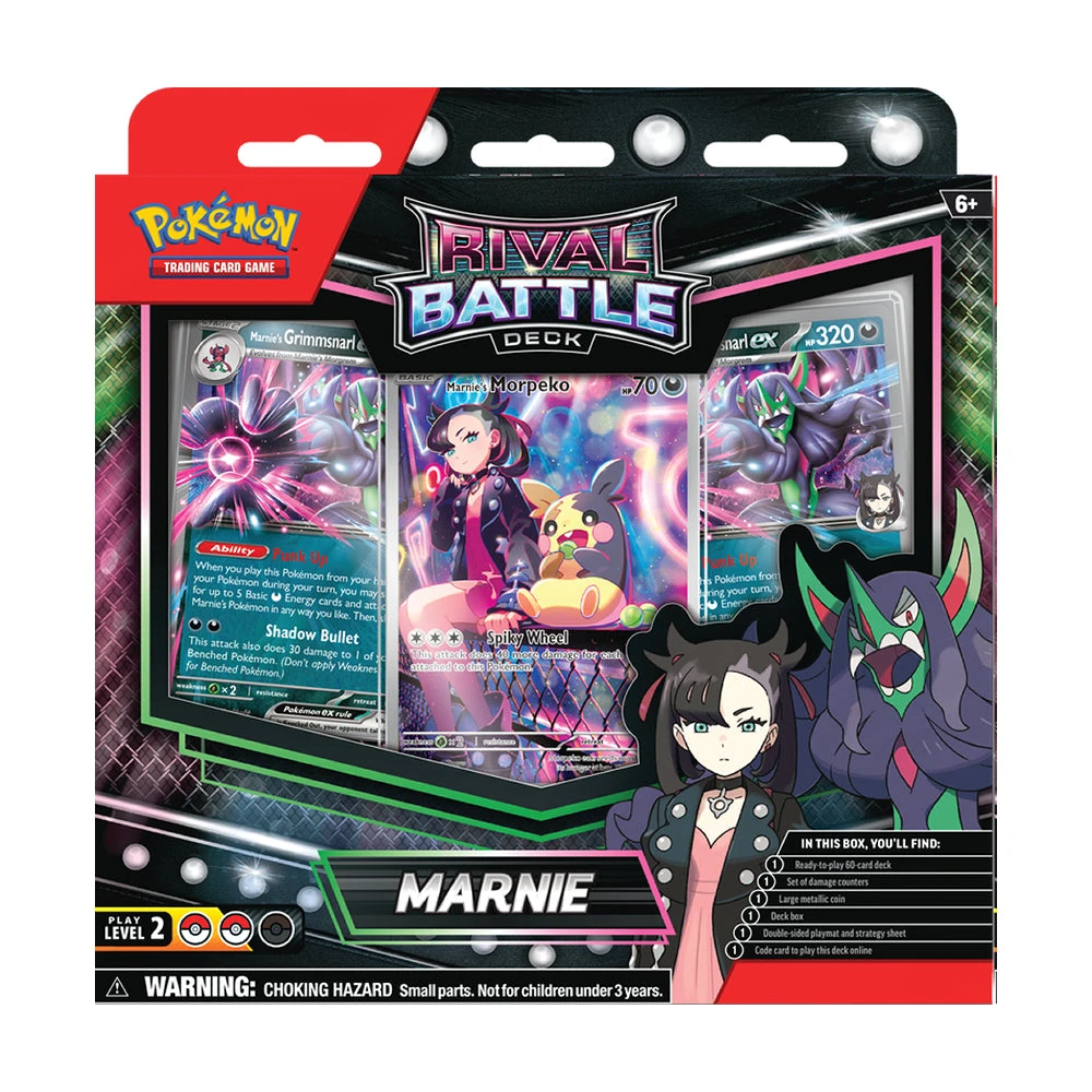 Pokemon: Rival Battle Deck Pokemon: Rival Battle Deck -Blackknight Games Sales PKMrivalbattledeckmarnie