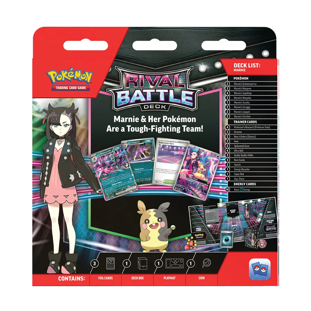 Pokemon: Rival Battle Deck Pokemon: Rival Battle Deck -Blackknight Games Sales PKMrivalbattledeckmarnie2