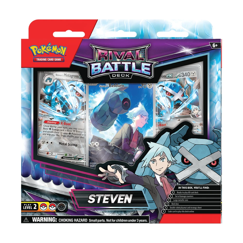 Pokemon: Rival Battle Deck Pokemon: Rival Battle Deck -Blackknight Games Sales PKMrivalbattledecksteven