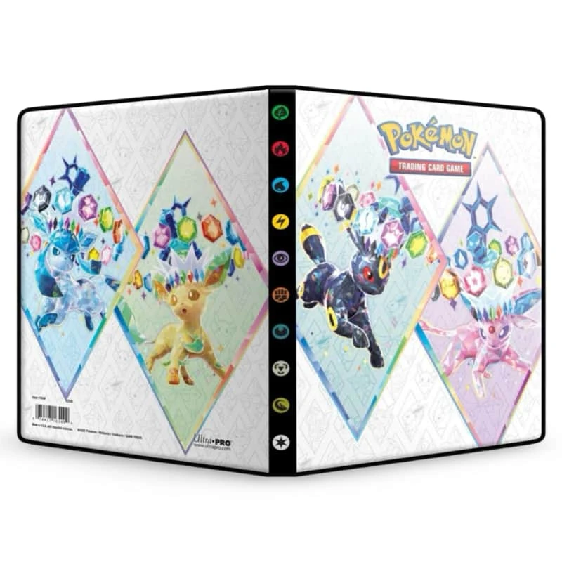 Pokemon Portfolio: Prismatic Evolutions (4 Pocket / Ultra Pro) Pokemon Portfolio: Prismatic Evolutions (4 Pocket / Ultra Pro) -Blackknight Games Sales Prismatic Binder6