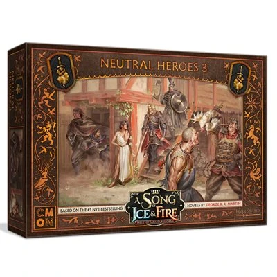Song of Ice & Fire: Neutral Heroes 3 Song Of Ice & Fire: Neutral Heroes 3 -Blackknight Games Sales SIF515 1 B