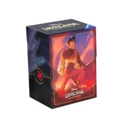 (IN-STORE ONLY) Lorcana: Shimmering Skies Deck Box - Aladdin -Blackknight Games Sales SSDeckBox Aladdin2