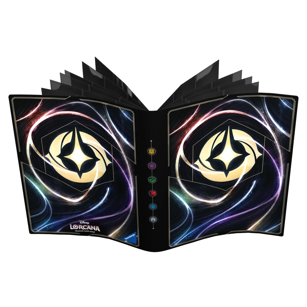 (IN-STORE ONLY) Lorcana: Shimmering Skies Portfolio - Lorcana Logo Variant (9 Pocket) (IN-STORE ONLY) Lorcana: Shimmering Skies Portfolio - Lorcana Logo Variant (9 Pocket) -Blackknight Games Sales SSFolioLogo1