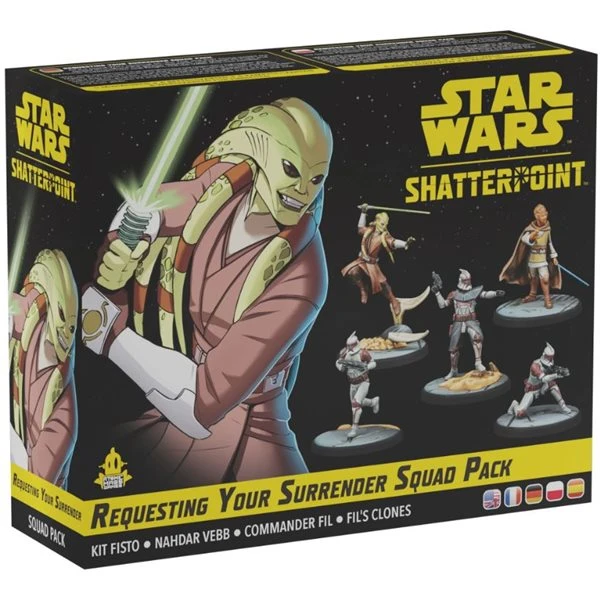 Star Wars Shatterpoint: Requesting Your Surrender - Squad Pack Star Wars Shatterpoint: Requesting Your Surrender - Squad Pack -Blackknight Games Sales SWSPRequestingYourSurrender1