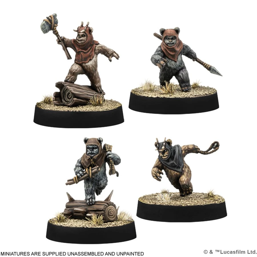 Star Wars Legion: Ewok Warriors Unit Expansion Star Wars Legion: Ewok Warriors Unit Expansion -Blackknight Games Sales