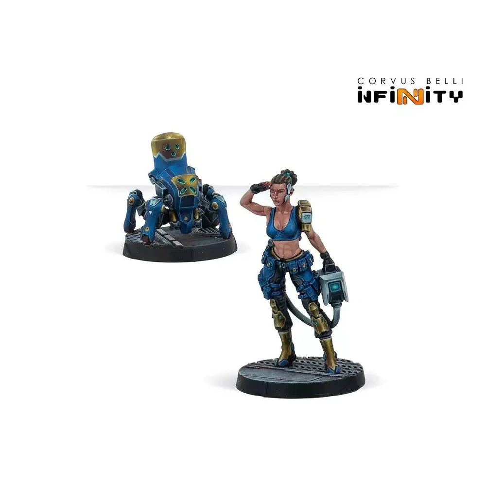 Infinity: O12 - Tinker and Zetbot Remote Infinity: O12 - Tinker And Zetbot Remote -Blackknight Games Sales TinkerandZetbot