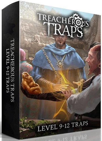 Treacherous Traps Deck: CR 9-12 (Nord Games) Treacherous Traps Deck: CR 9-12 (Nord Games) -Blackknight Games Sales TrecherousTraps9 12