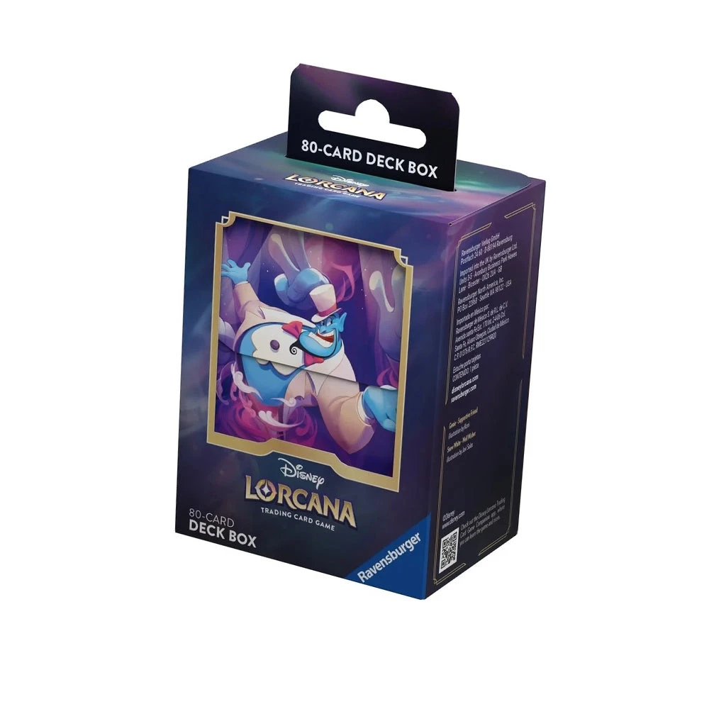 Lorcana: Ursula's Return Deck Box - Genie Lorcana: Ursula's Return Deck Box - Genie -Blackknight Games Sales URDeckBox Genie