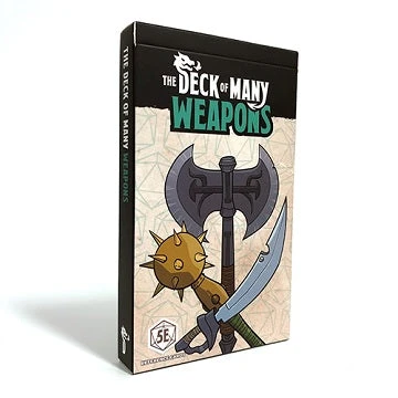 Deck of Many: Weapons Deck Of Many: Weapons -Blackknight Games Sales Weapons