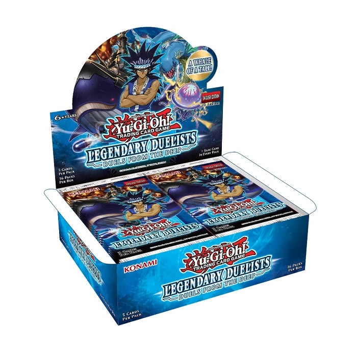 YuGiOh! Legendary Duelists - Duels from the Deep Booster Box YuGiOh! Legendary Duelists - Duels From The Deep Booster Box -Blackknight Games Sales