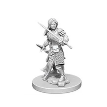 D&D Minis: Aasimar Fighter (Female) (Unpainted / WV6) D&D Minis: Aasimar Fighter (Female) (Unpainted / WV6) -Blackknight Games Sales aasimar female paladin
