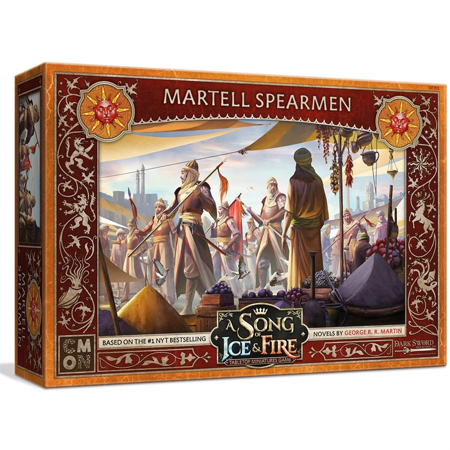 Song of Ice & Fire: Martell Spearmen Song Of Ice & Fire: Martell Spearmen -Blackknight Games Sales asoiafmartellspearmen