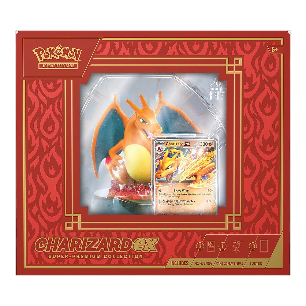 Pokemon: Super Premium Collection - Charizard EX Pokemon: Super Premium Collection - Charizard EX -Blackknight Games Sales