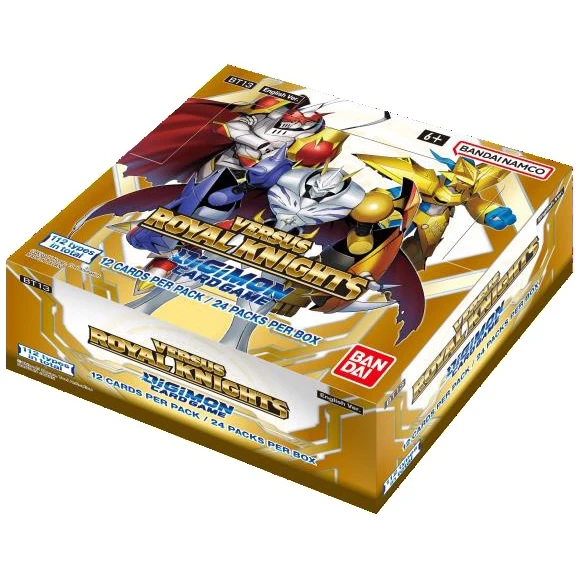 Digimon: (BT-13) Versus Royal Knights Booster Box Digimon: (BT-13) Versus Royal Knights Booster Box -Blackknight Games Sales digimon