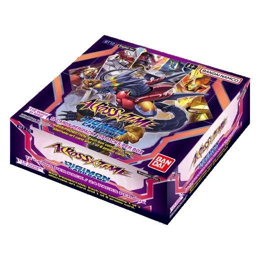 Digimon: (BT-12) Across Time Booster Box Digimon: (BT-12) Across Time Booster Box -Blackknight Games Sales