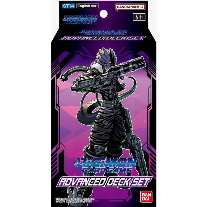 Digimon: (ST-14) Advanced Deck Set - Beelzemon Digimon: (ST-14) Advanced Deck Set - Beelzemon -Blackknight Games Sales digimonadvancedstarterset beelzemon